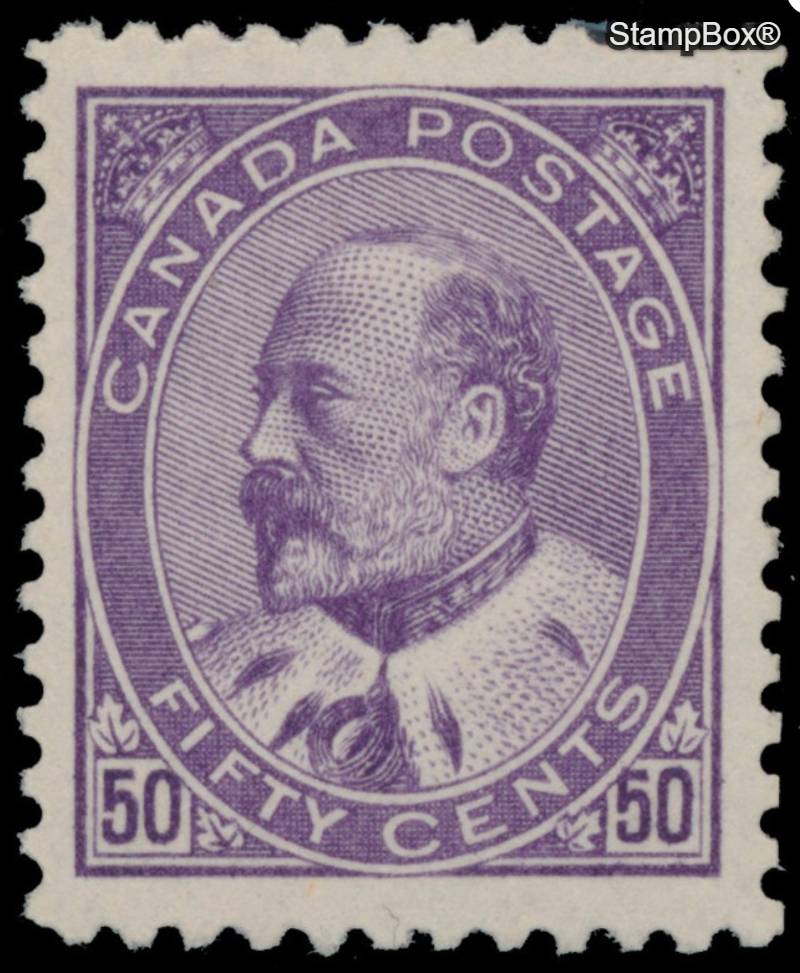 Canada Postage Fifty Cents