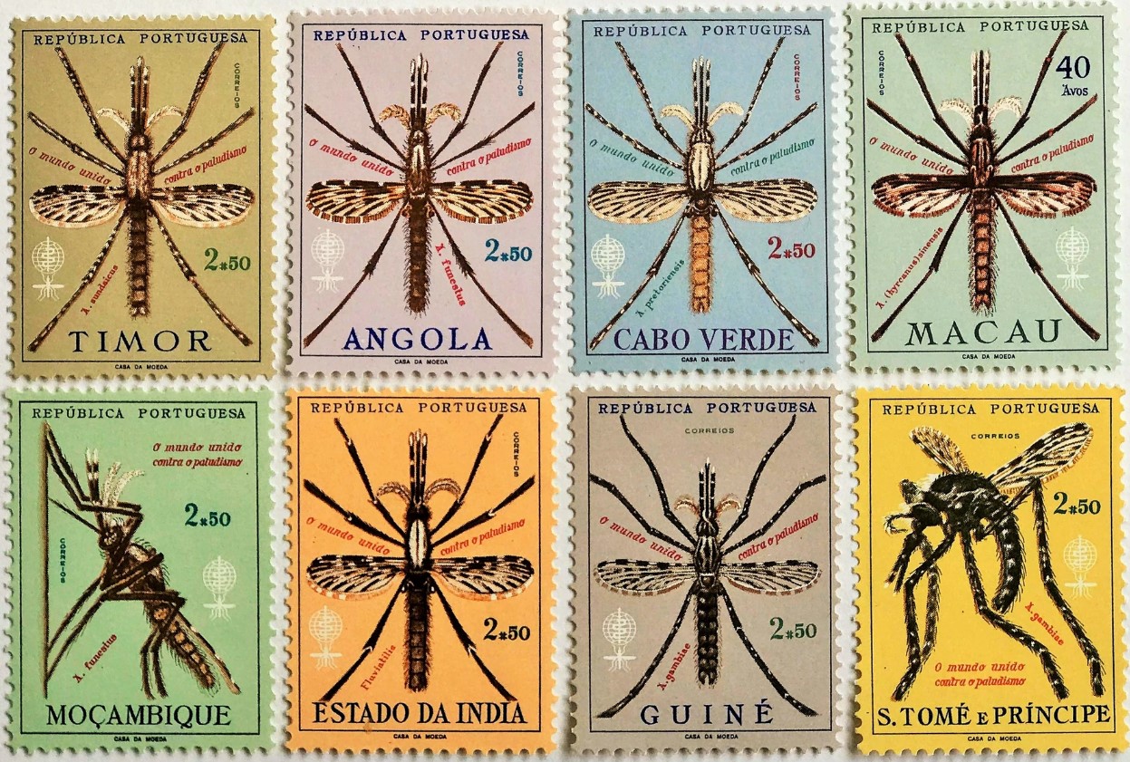 Portuguese Colonial Malaria Eradication Stamps